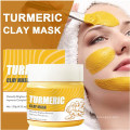 Turmeric Clay Face Mask Skin Brightening Lightening Acne Scars Masks